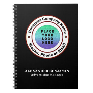 Logo Businesses Company Professional Personalize Notebook
