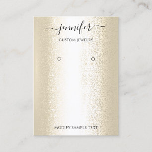 Logo Carte bijoux artisanale Sepia Gold