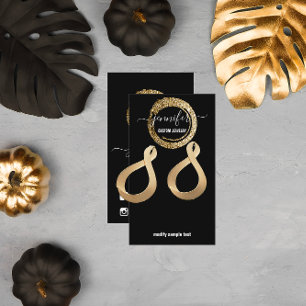 Logo Carte bijoux personnalisée Médias sociaux Noi