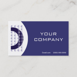 Logo Carte de visite bleu clair
