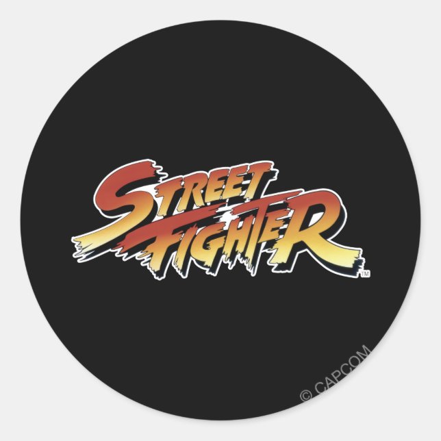 Logo Classic Round Sticker (Front)