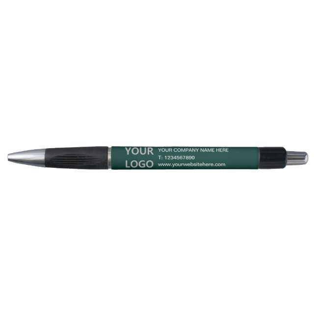 Logo commercial promotionnel et cadeau stylo texte (Devant)