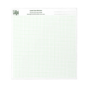 Logo Company Note Grid Graph Notepad