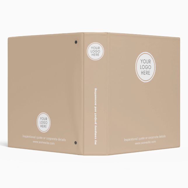 Logo Corporate office records Binder (Background)