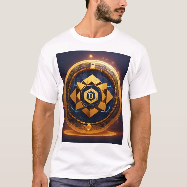 Logo crypto pour t-shirt de l'homme (Devant)
