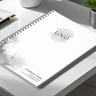 Logo Custom Black and White Business Planner