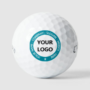 Logo Custom Text and Colours Promotional Golf Ball