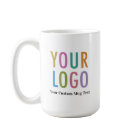 Logo de 15 oz Café Mug pour les employés Promotion
