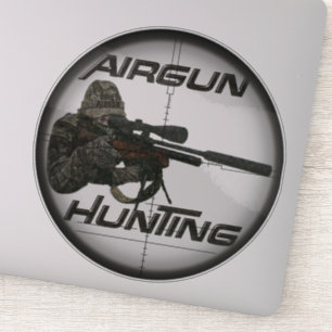 Logo de chasse aux fusils Sticker