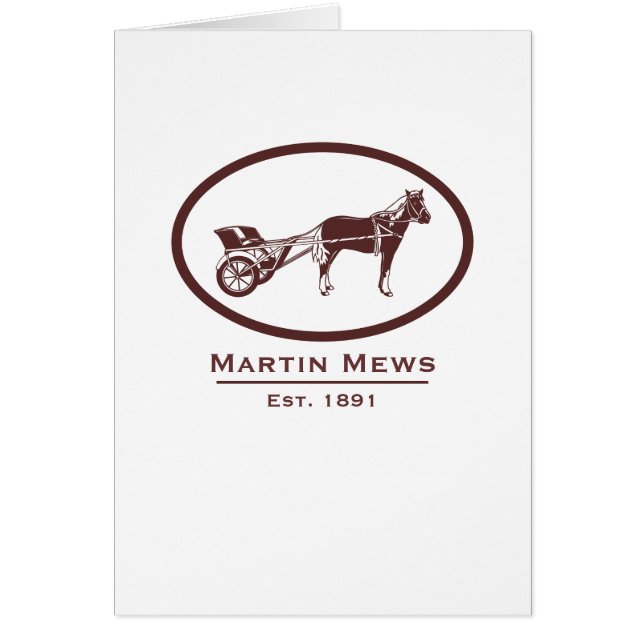 Logo de cheval et de buggy (Devant)