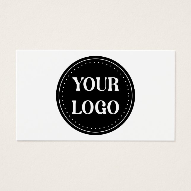 Logo de code QR noir élégant, minimaliste et éléga (Devant)