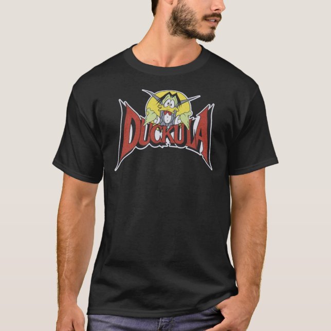 Logo de Count Duckula T-shirt classique (Devant)