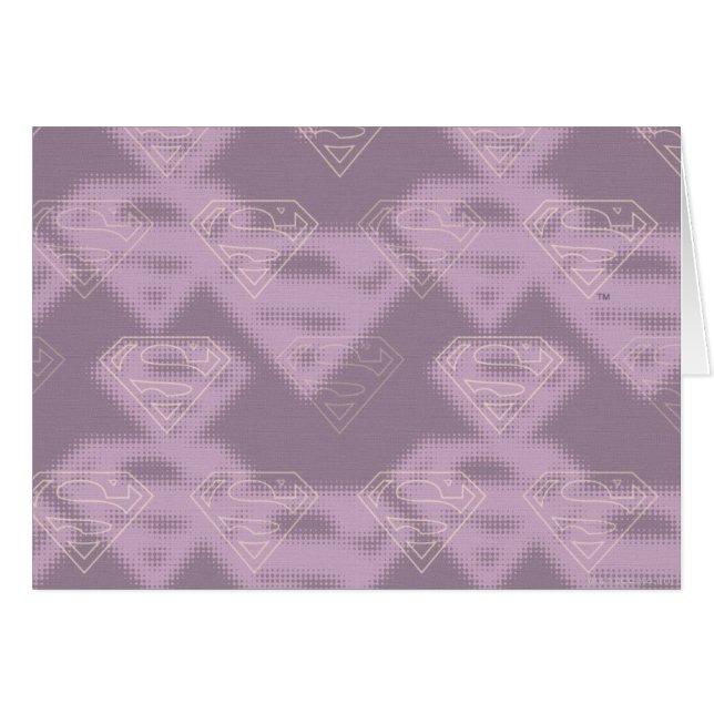Logo de demi-ton violet supergirl (Devant horizontal)