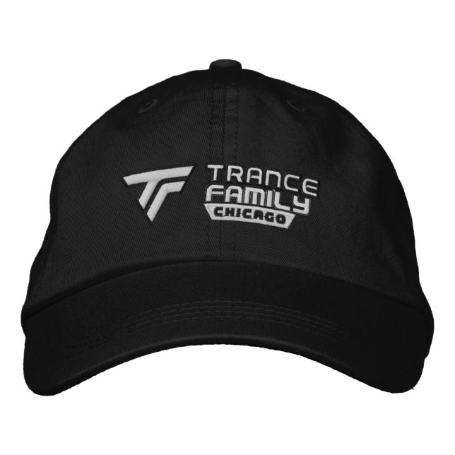 Logo de fonctionnaire de casquette noir de famille (Devant)