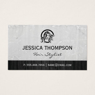 Logo de la liste de cheveux   Style moderne