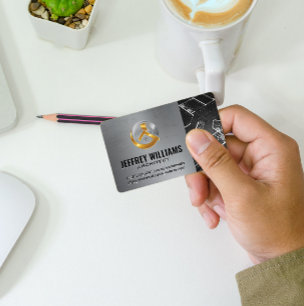 Logo de la maison   Carte de visite Blueprints