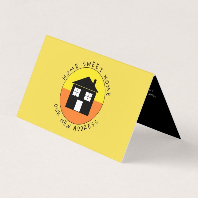 Logo de la maison Citrus, Carte de changement d'ad (Devant)
