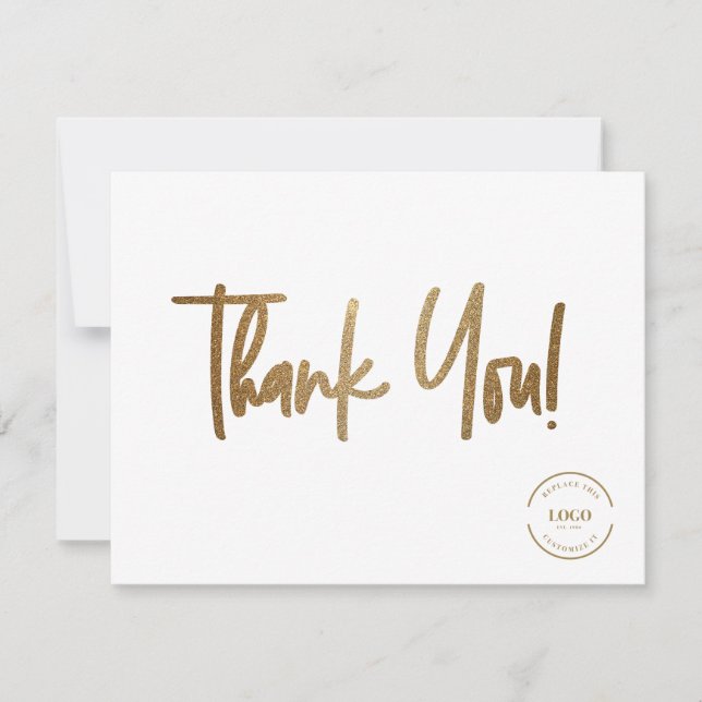 Logo de la société Simple Gold White Merci social (Devant)