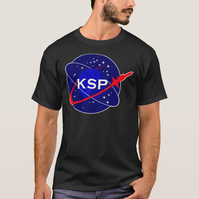 Logo de l'Agence spatiale KSP T-shirt Essential (Devant)