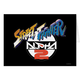 Logo de l'alpha 2 de Street Fighter