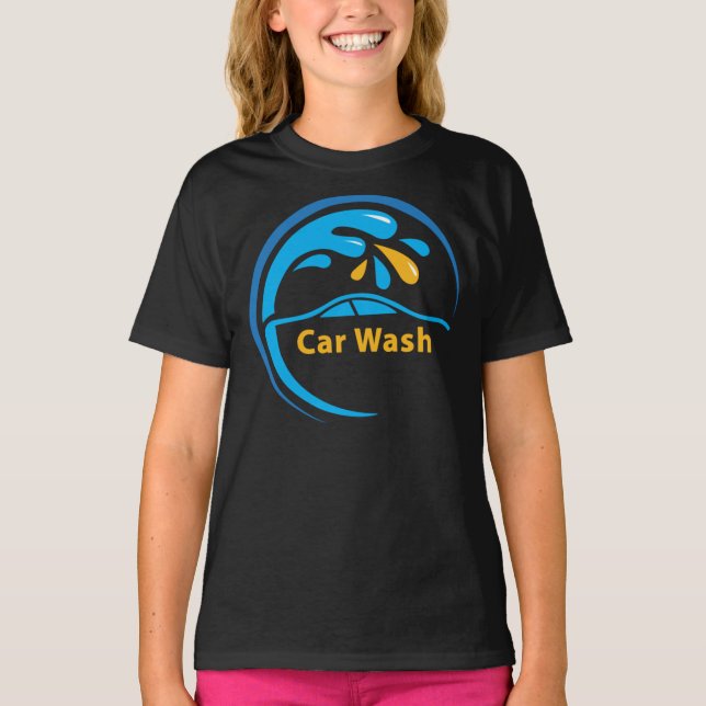 Logo de lavage de voiture T-shirt classique (Devant)