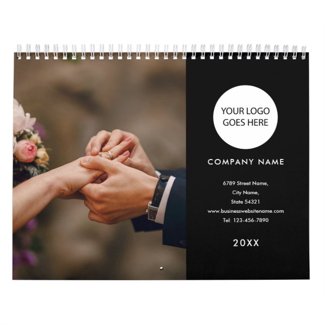 Logo de l'entreprise 2023 Calendrier photo personn (Protection)