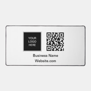 Logo de l'entreprise Code QR noir blanc