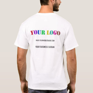 Logo de l'entreprise et Modèle de T-Shirt d'entrep
