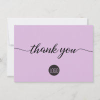 Logo de l'entreprise Lavender violet Merci client