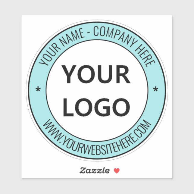 Logo de l'entreprise personnalisée et Stickers Ent (Feuille)