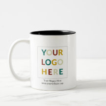 Logo de l'entreprise personnalisée Mug de logo per