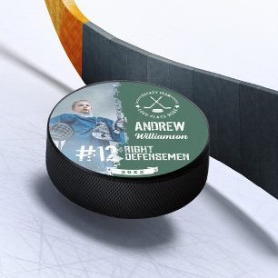 Logo de l'équipe Nom du joueur de hockey Jersey Nu