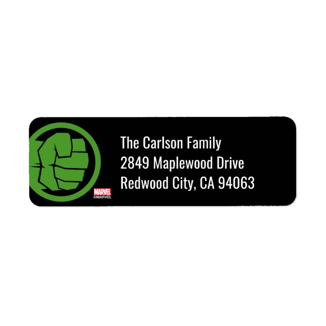 Logo de l'Incroyable Hulk (Devant)