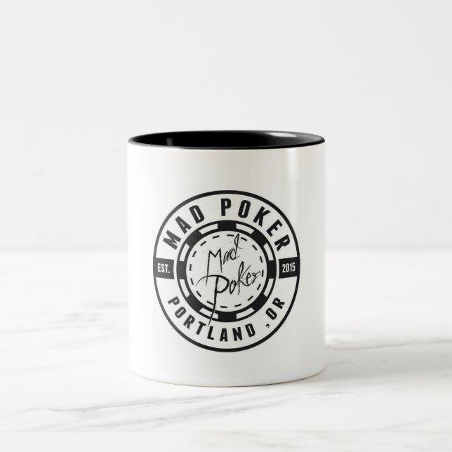 Logo de MAD Poker Café Mug (Centre)