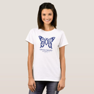 Logo de marine de T-shirt "de papillon chrétien"