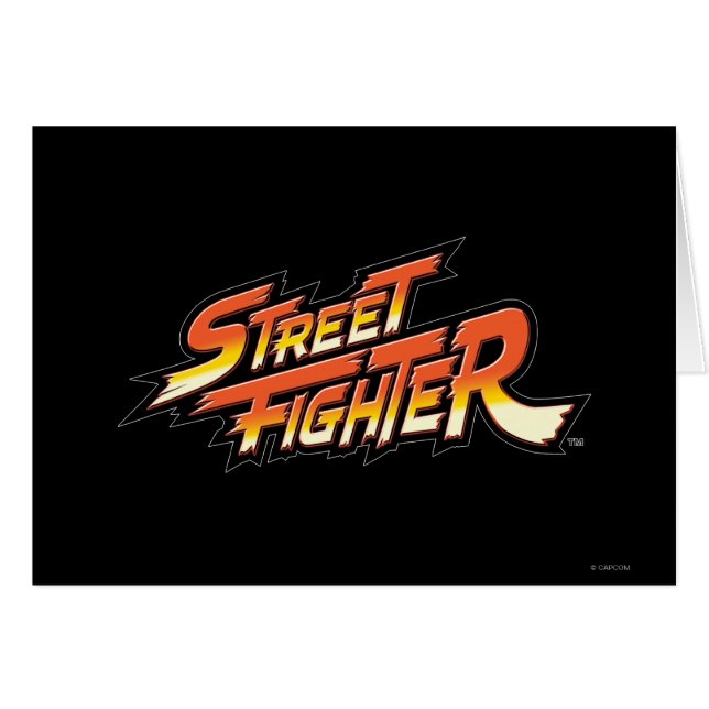 Logo de marque de Street Fighter (Devant horizontal)