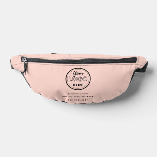 Logo de marque professionnelle minimaliste rose