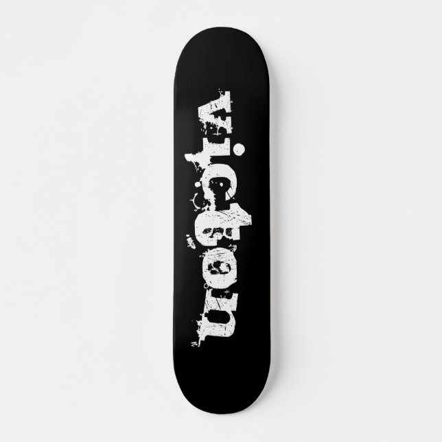 Logo de marque Victon Splatter Skateboard (Devant)