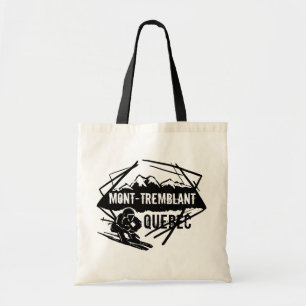 Logo de ski Mont Tremblant Québec sac réutilisable