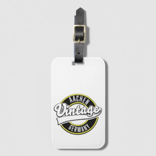 Logo de style vintage Dortmund, étiquette à bagage