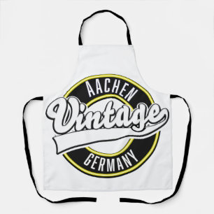 Logo de style vintage Dortmund, tablier