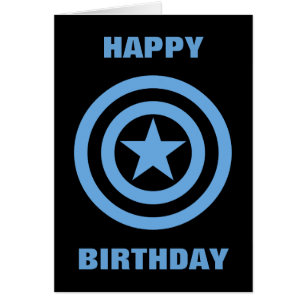 Logo de super soldat Captain America