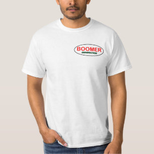 Logo de T-shirt génération baby-boomer