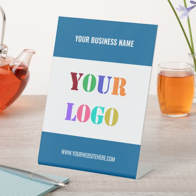 Logo de votre entreprise et panneau Pedestal de te (In SItu)