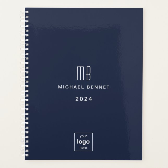 Logo d'entreprise bleu 2024 (Devant)