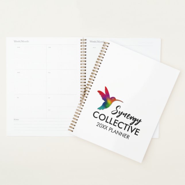 Logo d'entreprise de colibri (Devant avec enveloppe)