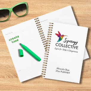 Logo d'entreprise de colibri personnalisé