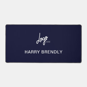 Logo d'entreprise Luxe Bureau d'entreprise Bleu ma