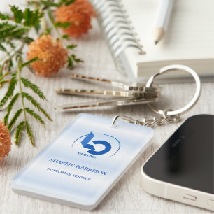 Logo d'entreprise Minimaliste bleu Employé Perso
