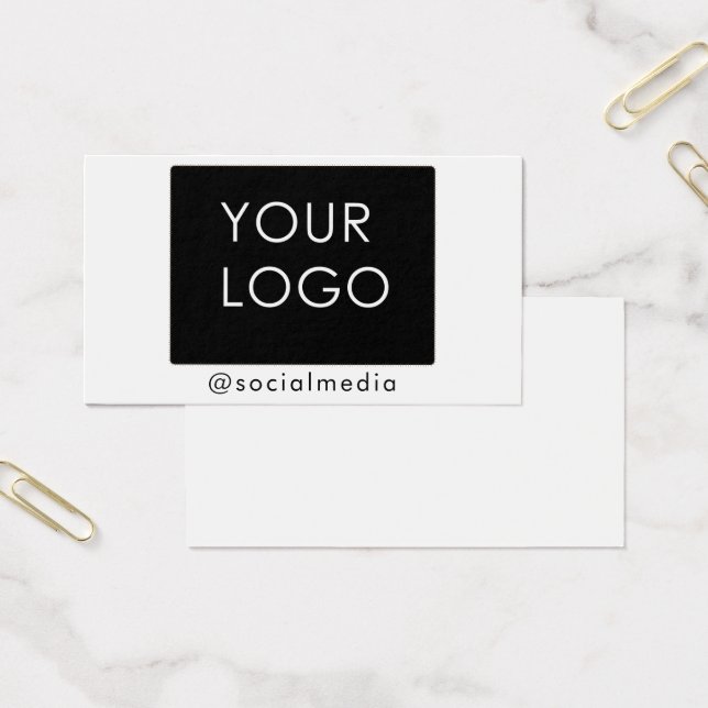 Logo d'entreprise moderne Social Media Plain (Bureau)